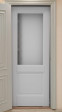 Межкомнатная дверь Классико-73 Nardo Grey ПГ PORTIKA