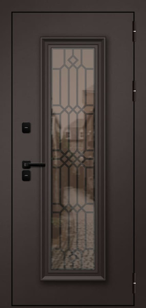 Входная дверь Zima 501 Velluto Bianco Двери Гуд