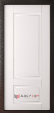 Входная дверь Элегант 7,5 ФЛ-2 белый матовый