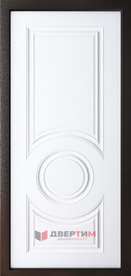 Входная дверь Гелиос ФЛ-8 Белый матовый AGAT