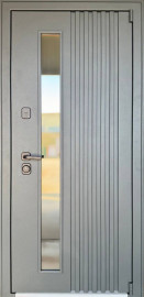 Входная дверь Инта ТЕРМО Белый матовый AGAT