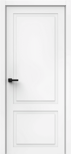 Межкомнатная дверь QIT-1 ПГ Велюр белый Quest doors